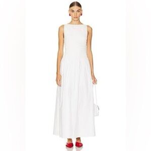 Faithfull the Brand White Maxi Dress